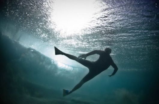 Swimming Under The Waves