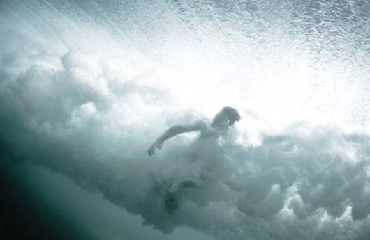 Swimming Under The Waves