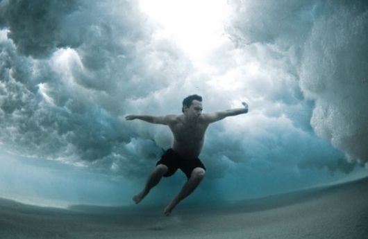 Swimming Under The Waves