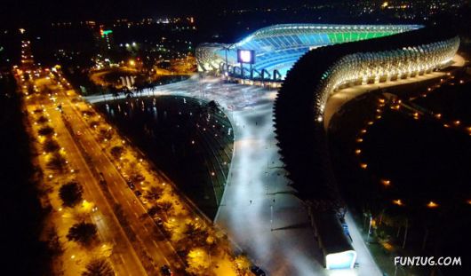 Worlds First Solar Powered Stadium