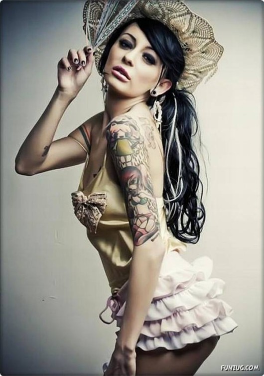 Beautiful Tattooed Galz