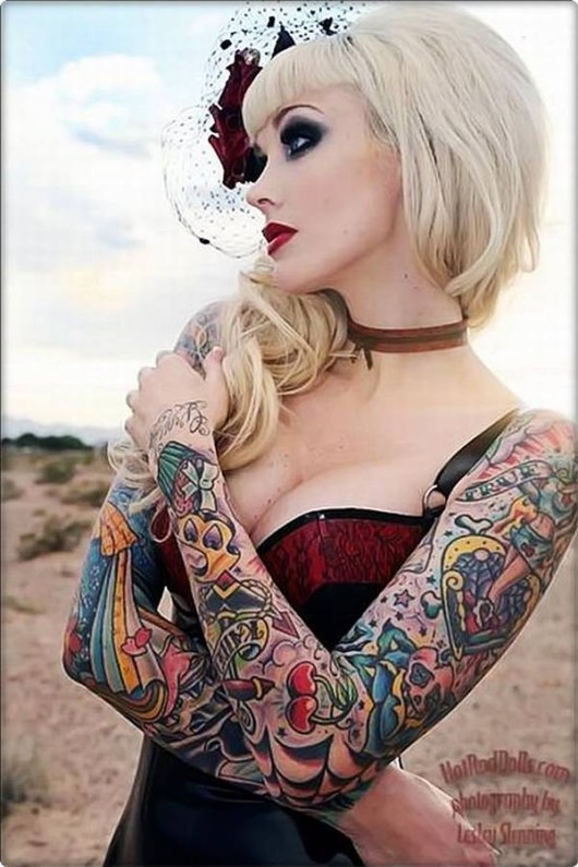 Beautiful Tattooed Galz