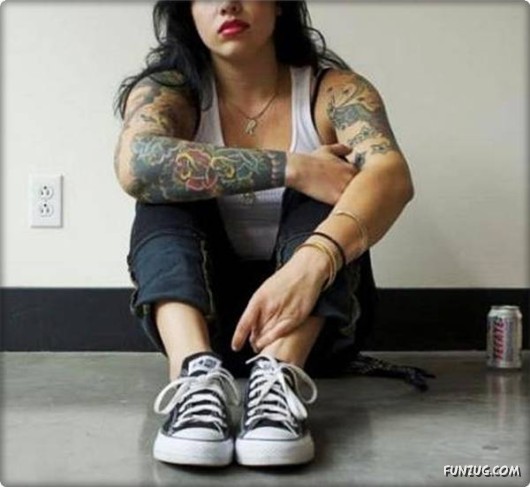 Beautiful Tattooed Galz