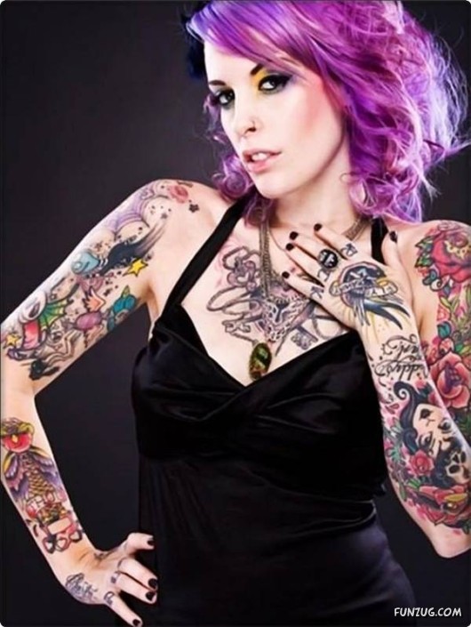 Beautiful Tattooed Galz