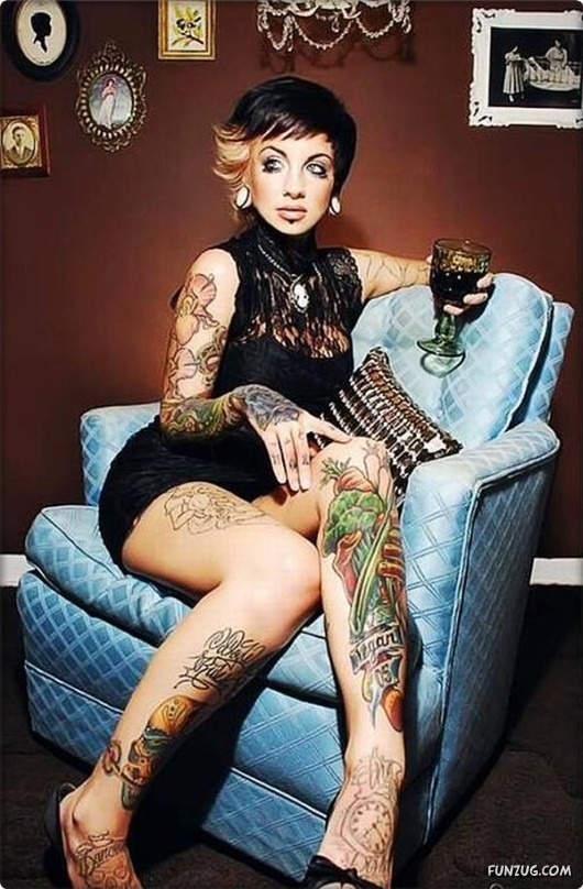 Beautiful Tattooed Galz