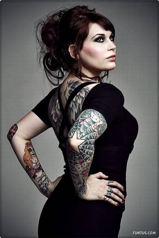 Beautiful Tattooed Galz