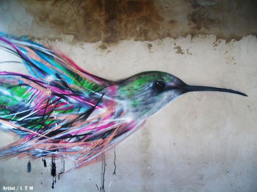 Mesmerizing Graffiti Birds On The Streets Of Brazil