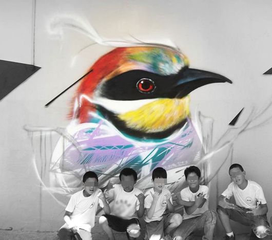 Mesmerizing Graffiti Birds On The Streets Of Brazil