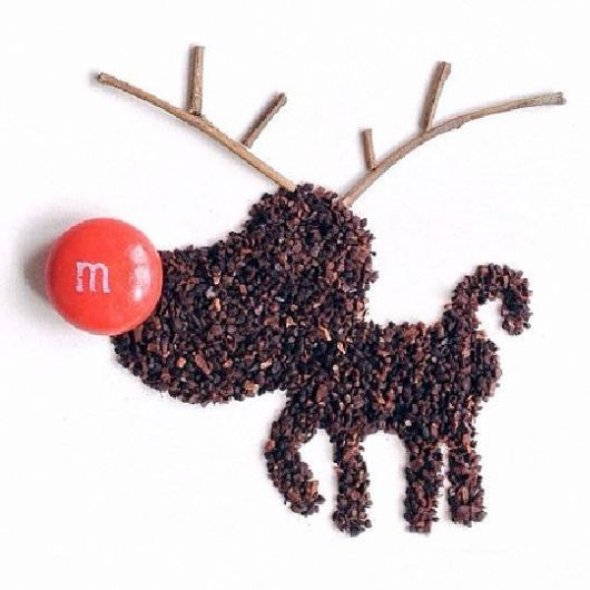 Beautiful Ground Coffee Art