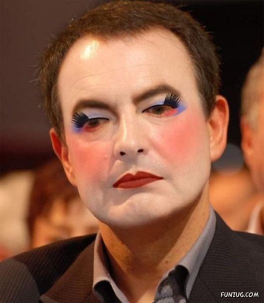 Famous Politicians in Charming Makeup