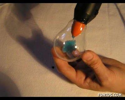 Creative Art In A Bulb