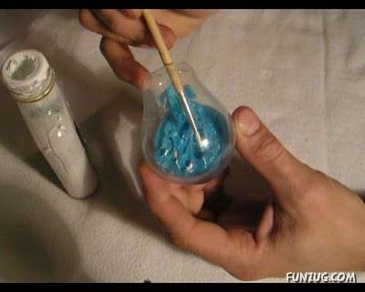 Creative Art In A Bulb