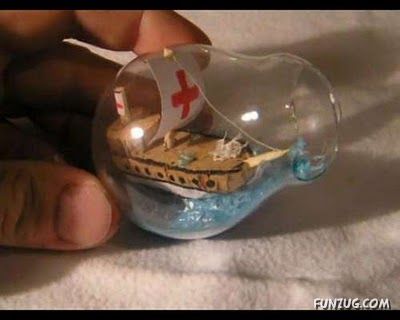 Creative Art In A Bulb