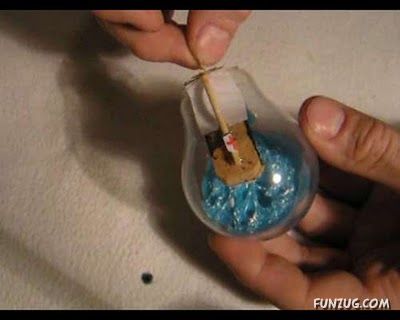 Creative Art In A Bulb