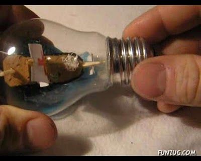 Creative Art In A Bulb