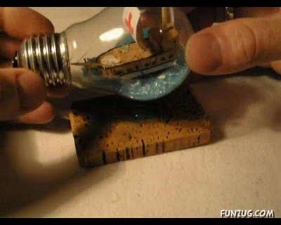 Creative Art In A Bulb