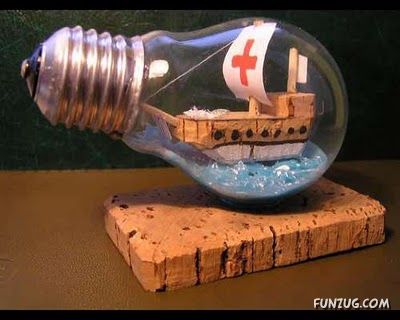 Creative Art In A Bulb