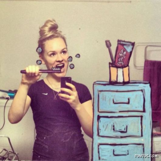 This Girl Has Truly Mastered The Selfie