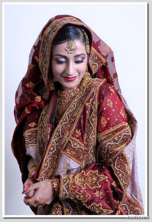 Indian Brides with Eastern Makeup