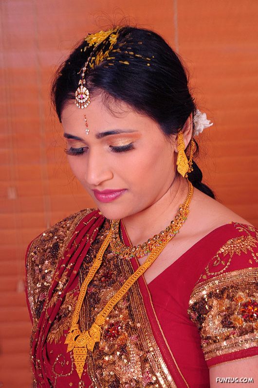 Indian Brides with Eastern Makeup