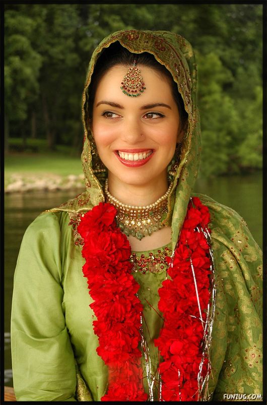 Indian Brides with Eastern Makeup
