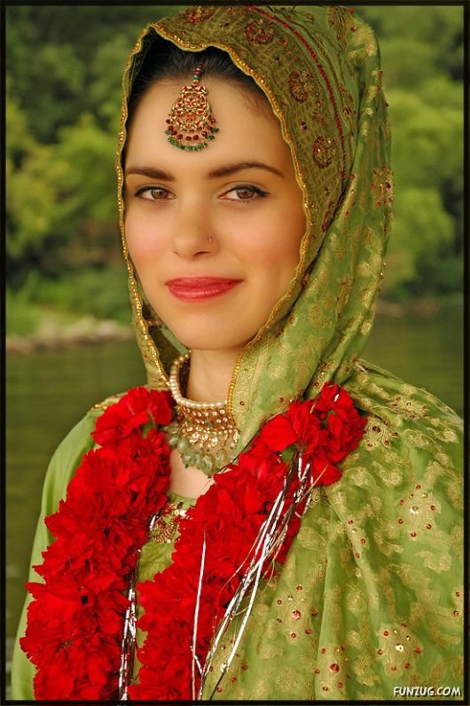 Indian Brides with Eastern Makeup