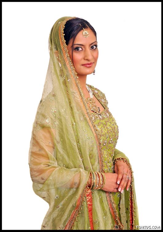 Indian Brides with Eastern Makeup