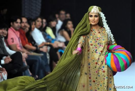 Pakistani Models on the Ramp