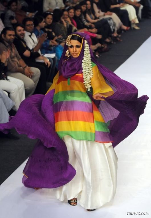 Pakistani Models on the Ramp