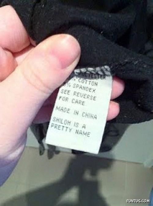 Funny Laundry Tags