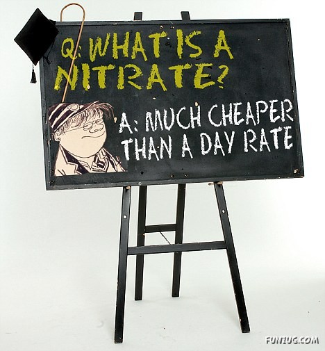 Funny Explanations by a Student