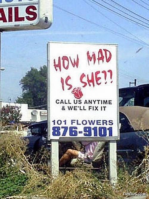 Notice Funny Signs Near You