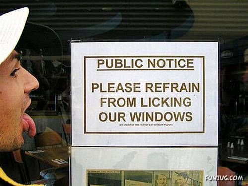 Notice Funny Signs Near You