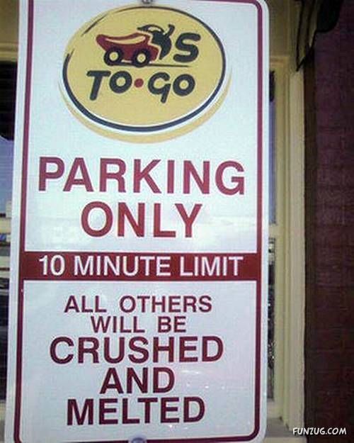 Notice Funny Signs Near You
