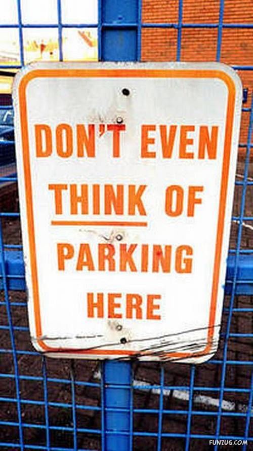 Notice Funny Signs Near You