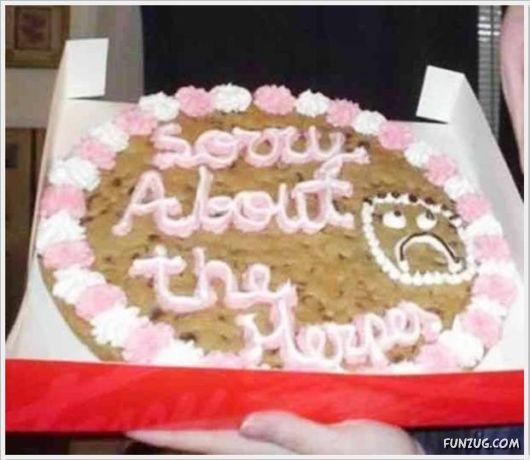 Funny Texts On The Cakes