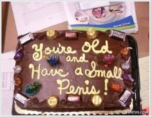 Funny Texts On The Cakes