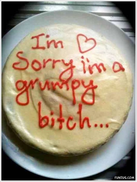 Funny Texts On The Cakes