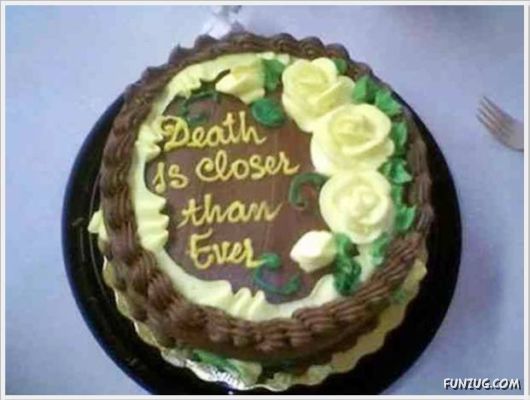 Funny Texts On The Cakes
