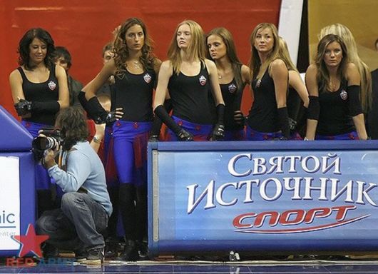 Beautiful Russian Cheerleaders