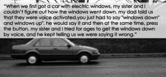 Sampling Of Silly Childhood Beliefs  