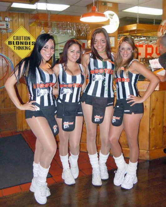 Awesome Waitresses in Their Uniforms