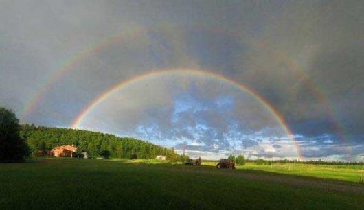 Amazing Rainbows in the Sky