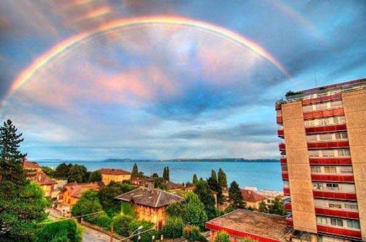 Amazing Rainbows in the Sky