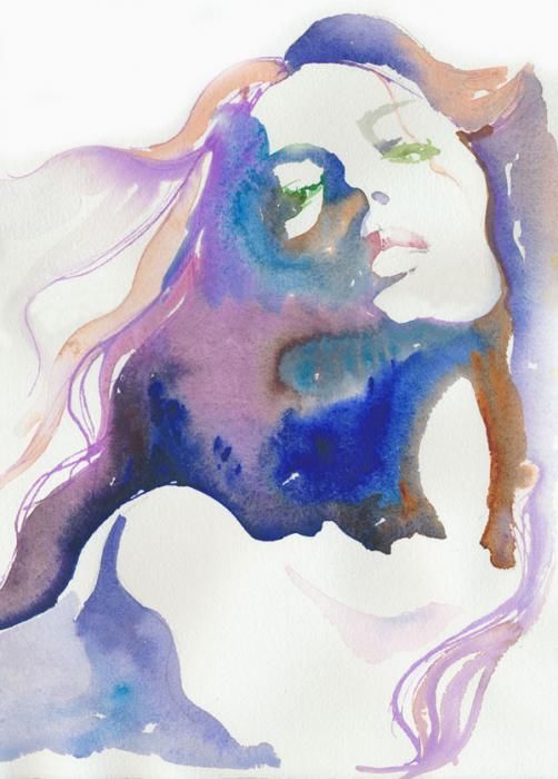 Creative Watercolour Fashion Illustrations