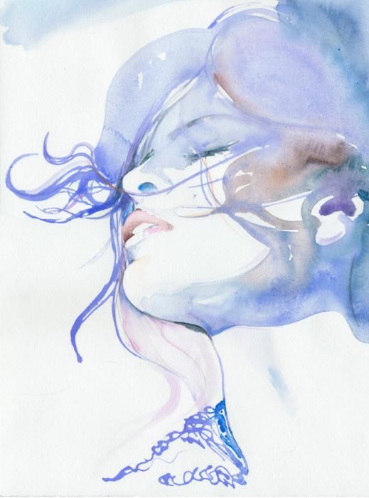 Creative Watercolour Fashion Illustrations