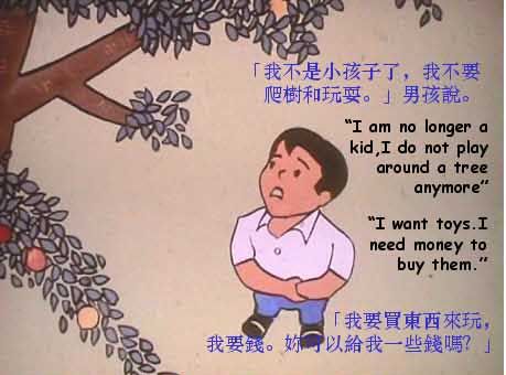 Apple Tree and Man (Inspirational Story)