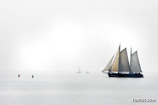 Beautiful Ships Sailing in The Seas