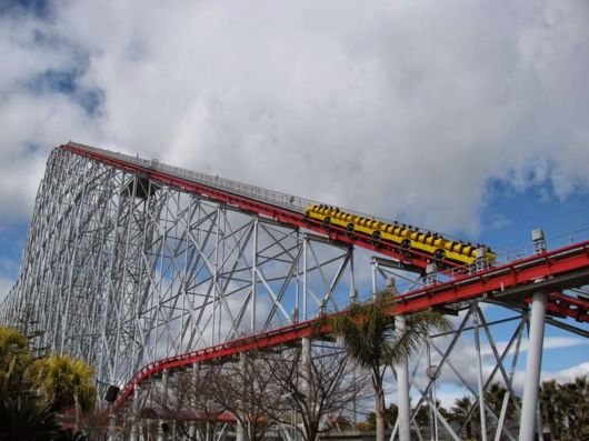 Nagashima Spaland Amusement Park In Kuwana, Japan
