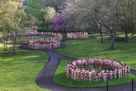 New Installation Spencer Tunick People Every Day Shoot